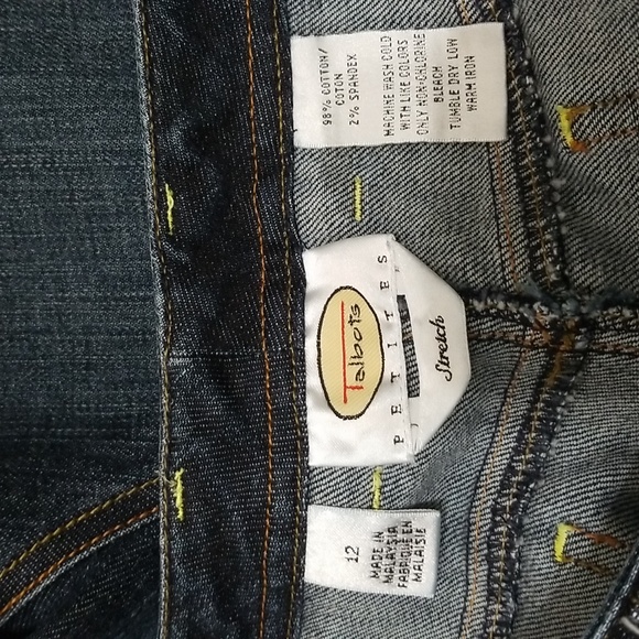(12) Talbots Denim Casual Farmhouse Retro Y2K Outdoor Casual Country Western - Picture 2 of 9